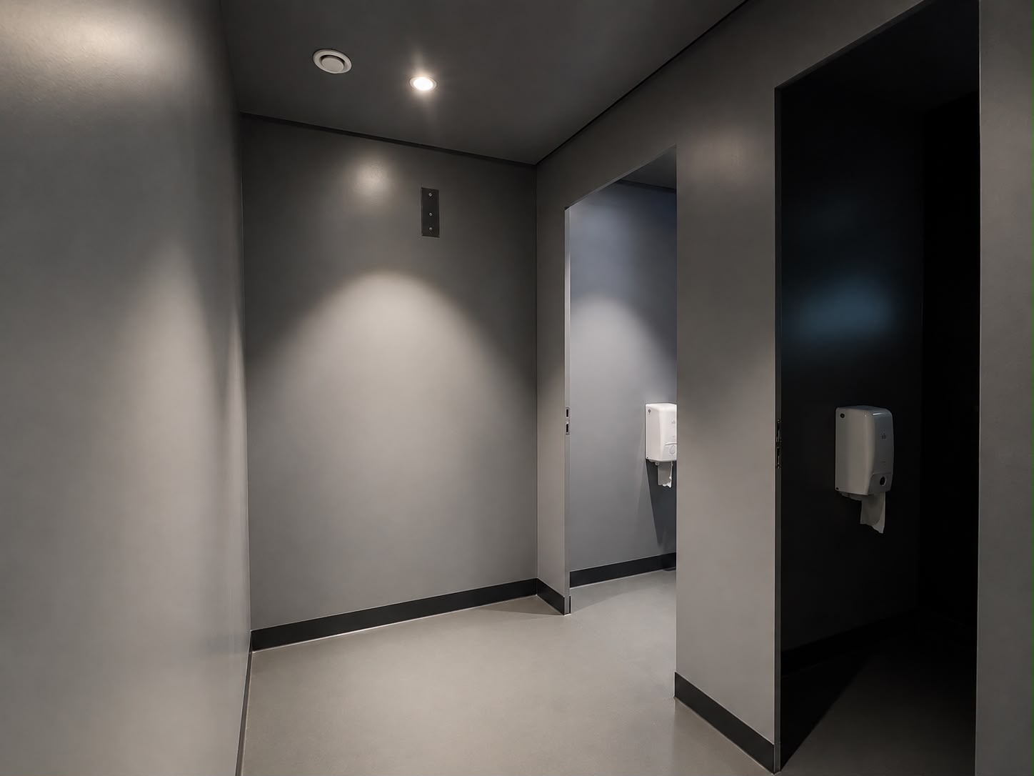 Gepflegter Sanitärzugang — referenz