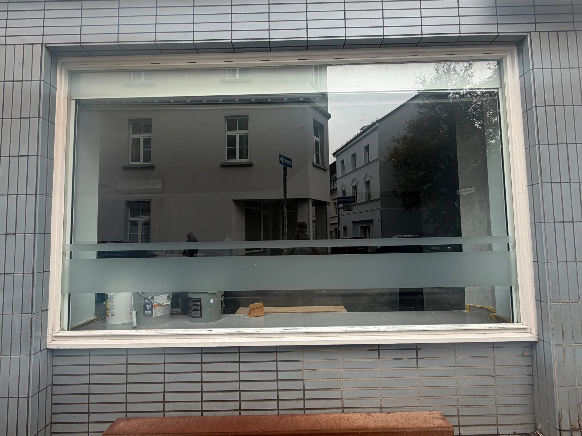 Schaufenster in der Frontansicht — referenz